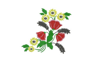 Colorful Flowers Embellishment Review