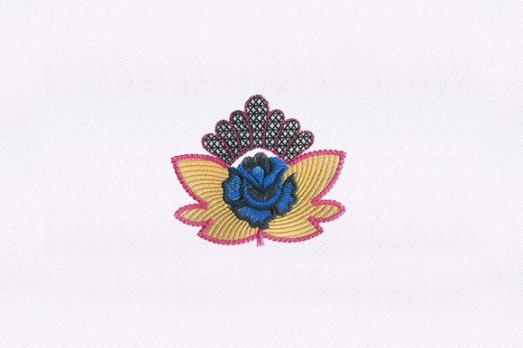 Crown Blue Flower Design Review