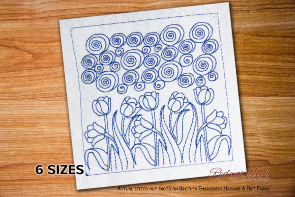 Flowers in Pond Embroidery Design Review