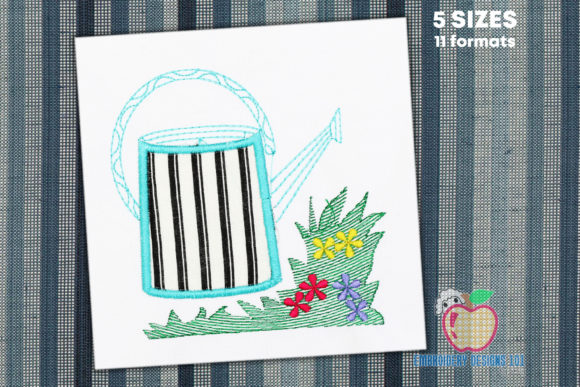 Garden Watering Jug Applique Review