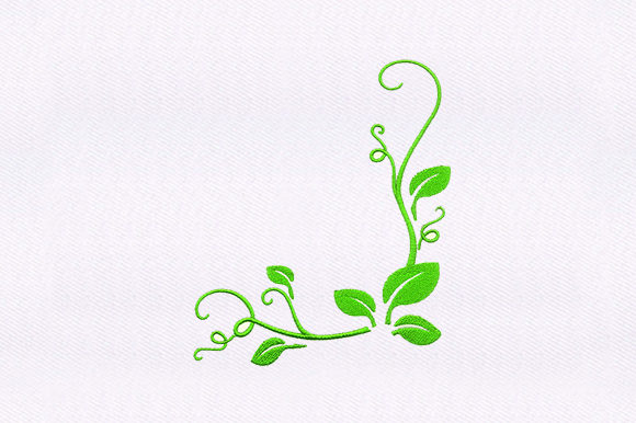 Green Leaf Vines Embroidery Review