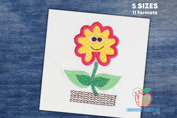 Happy Cartoon Flower Embroidery Review