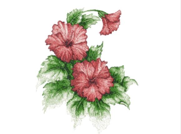 Hibiscus Embroidery Design Review