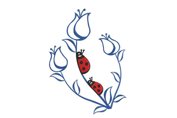 Ladibugs Review: A Minimalist Machine Embroidery Design for Craft Fairs