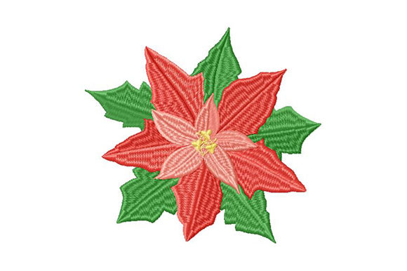 Poinsettia Christmas Star Embroidery Review