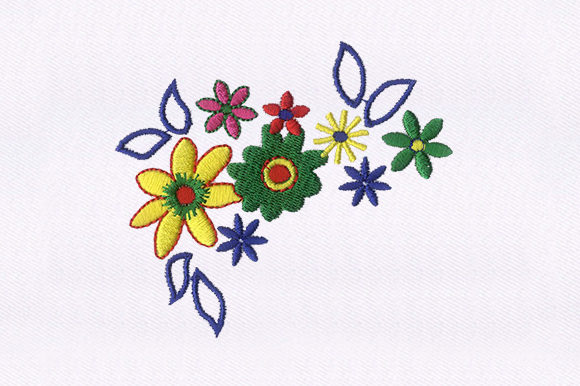 Review: Exquisite Flowers Embroidery Design for Real Projects