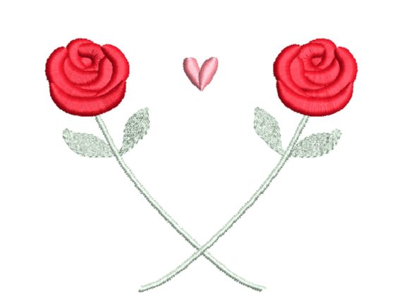 Roses and Heart Embroidery Review