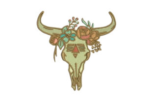 Skull with Flowers Embroidery Review