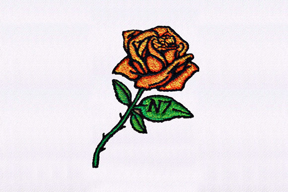 Yellow Rose Flower Embroidery Design Review